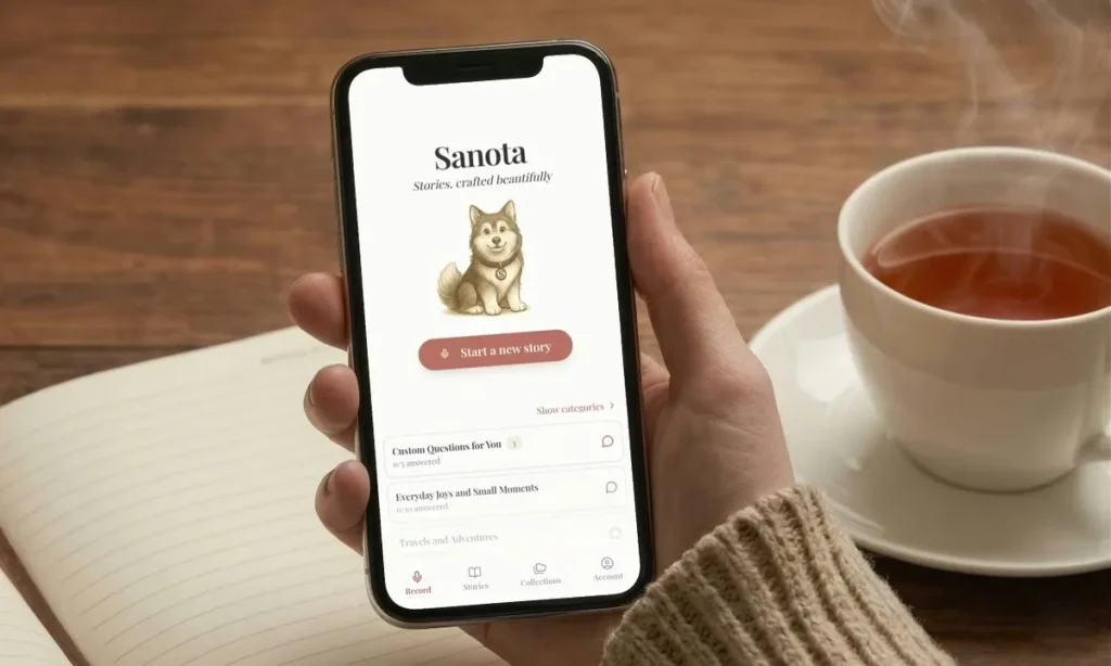 Sanota — создание семейных историй без задержек