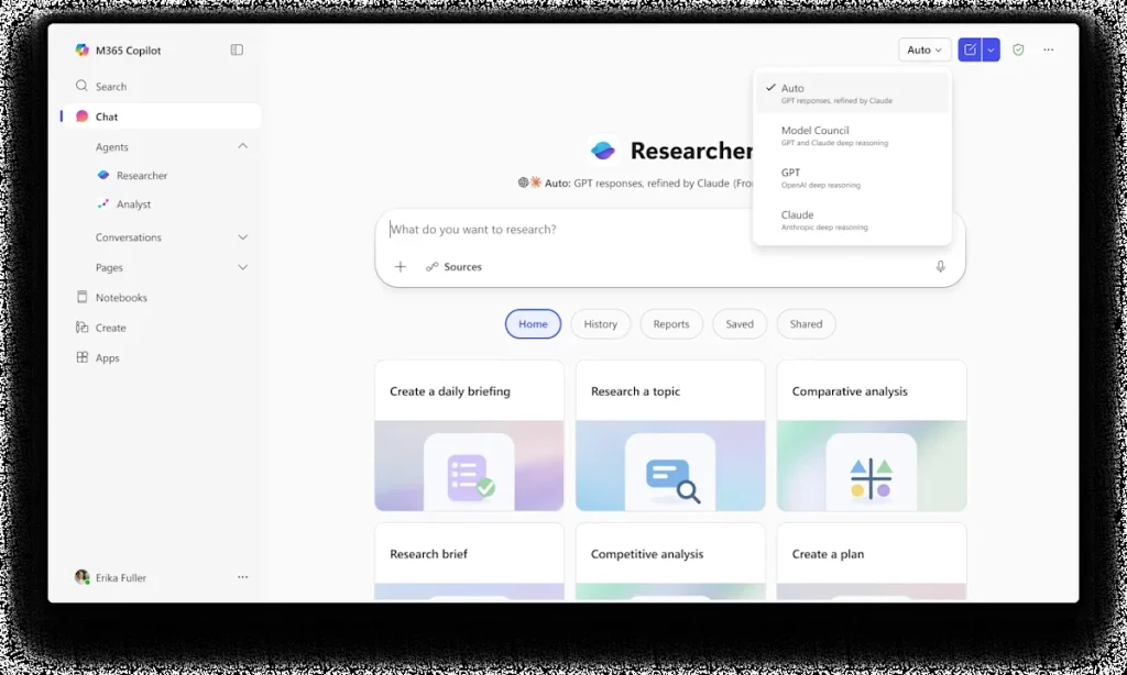Microsoft улучшил Copilot с помощью AI моделей