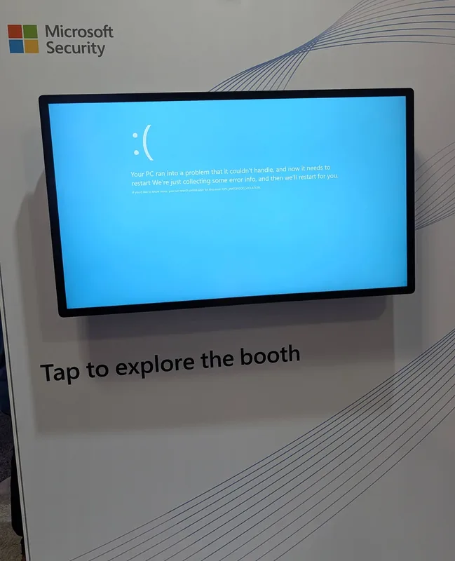 Microsoft демонстрирует BSOD на RSAC 2026