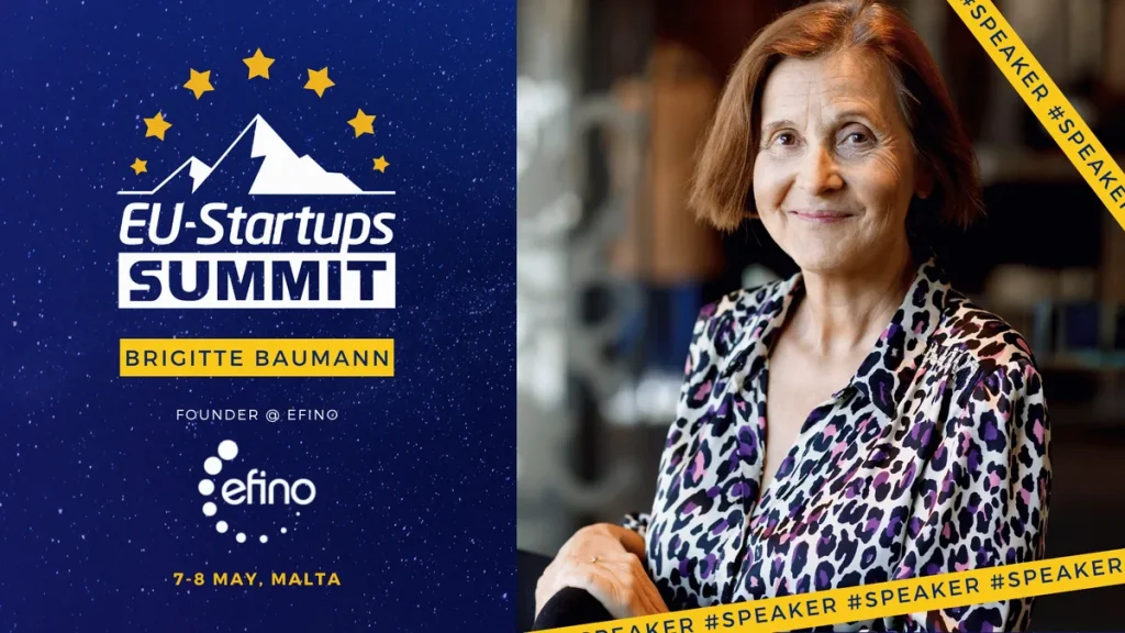 Бригитта Бауманн на EU-Startups Summit 2026 в Мальте