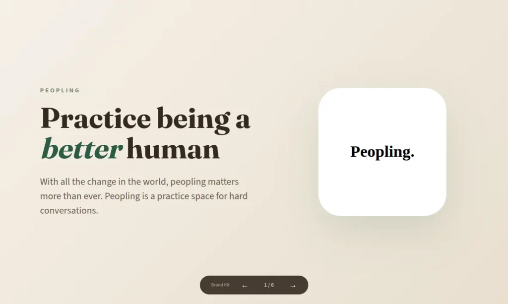 Peopling запустил платформу для подготовки к разговорам