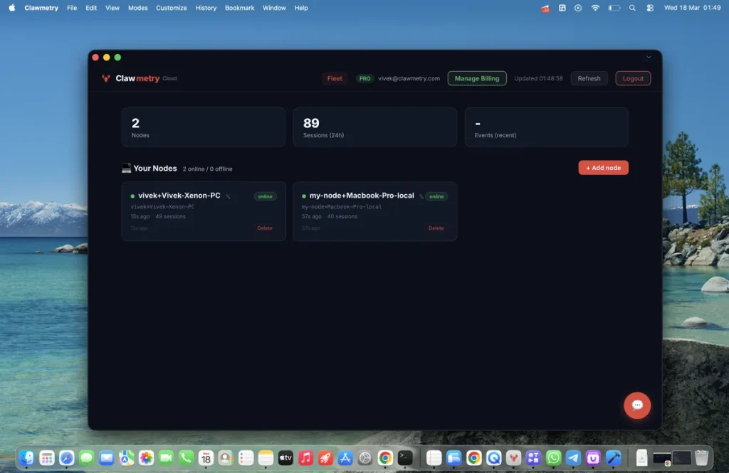 ClawMetry запустил облачную платформу для AI-агентов