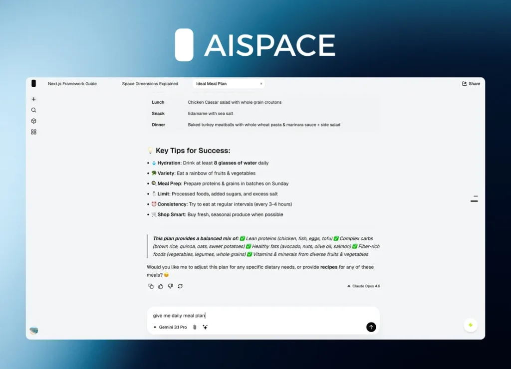 AISpace: Все AI-модели в одном интерфейсе