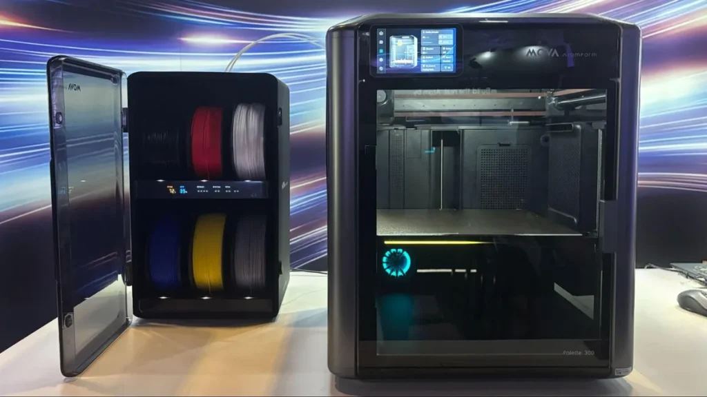 MOVA AtomForm запускает 12-струйный 3D-принтер Palette 300