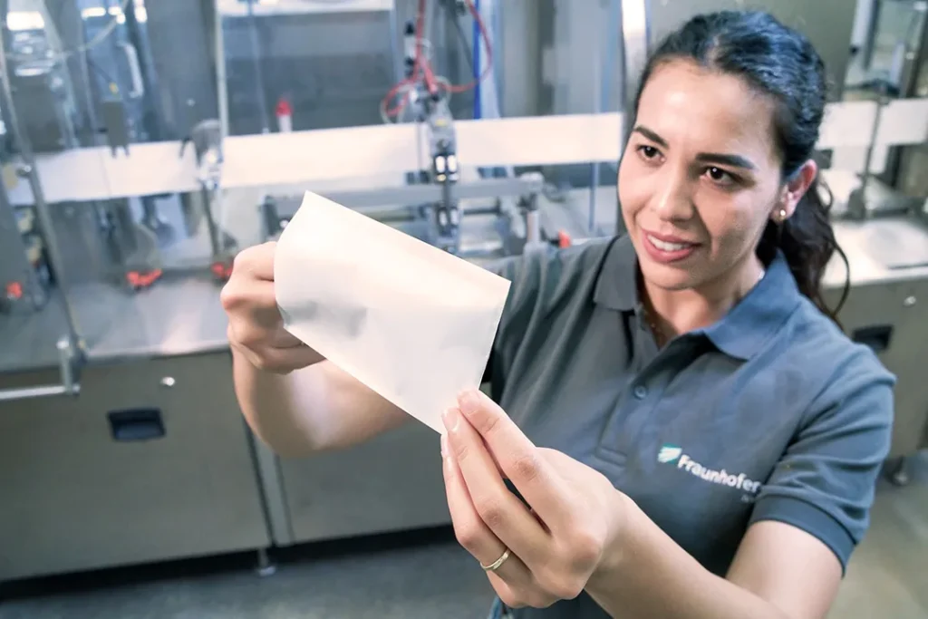 Упаковка из бумаги без клея — новое решение от Fraunhofer