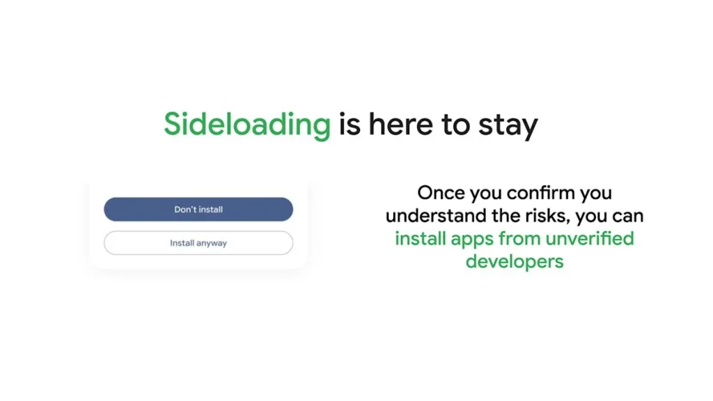 Google изменяет процесс установки приложений на Android