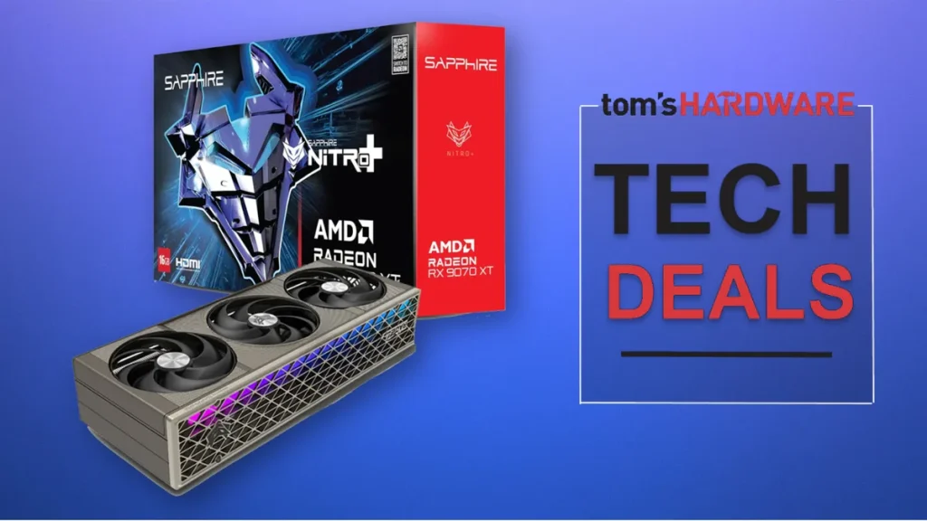 Sapphire Nitro+ RX 9070 XT по скидке с дополнительными бонусами