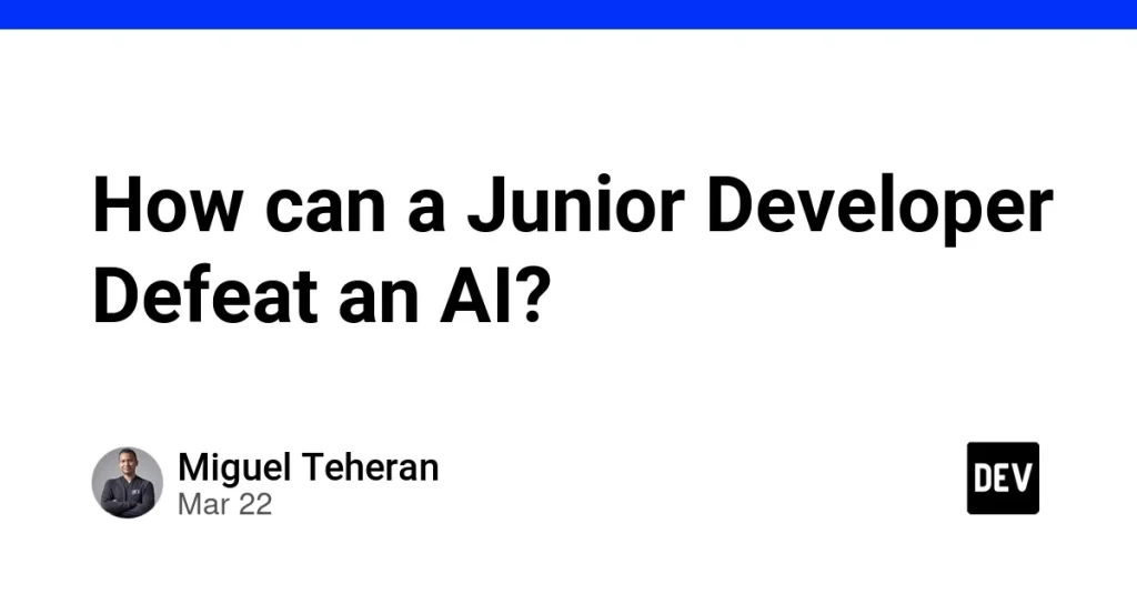 Как Junior-разработчики могут конкурировать с AI