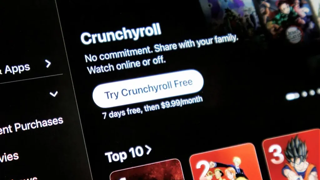 Crunchyroll доступен в Apple TV – новый способ просмотра аниме