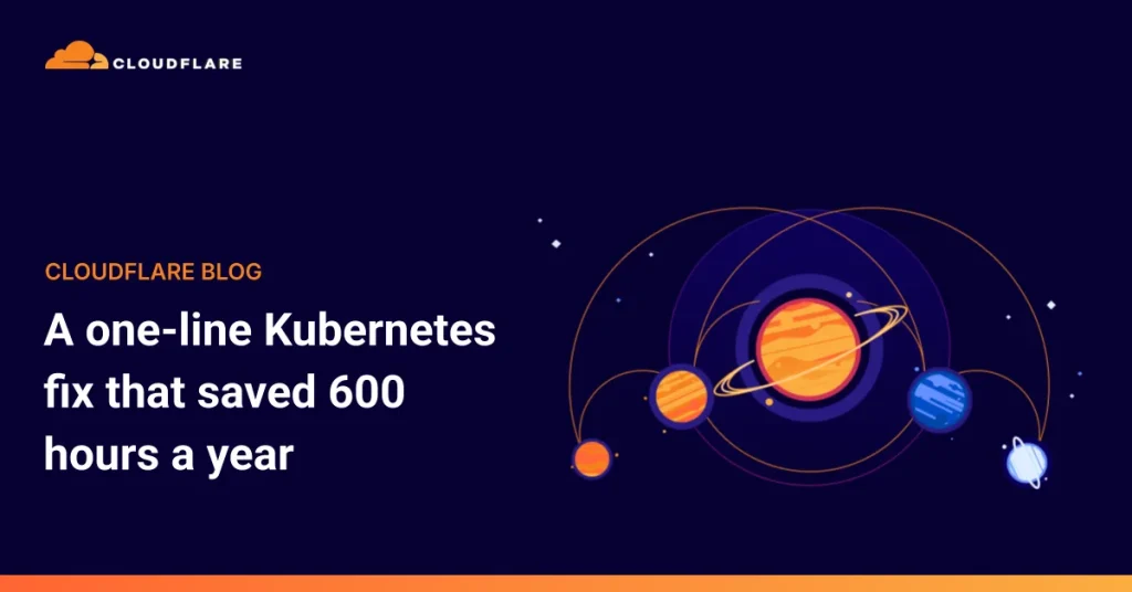 Cloudflare сэкономил 600 часов с помощью одного изменения в Kubernetes