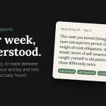 Reflct: новый подход к ведению дневника с ИИ