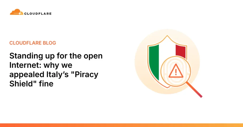 Cloudflare оспорил штраф €14 млн за "Piracy Shield"