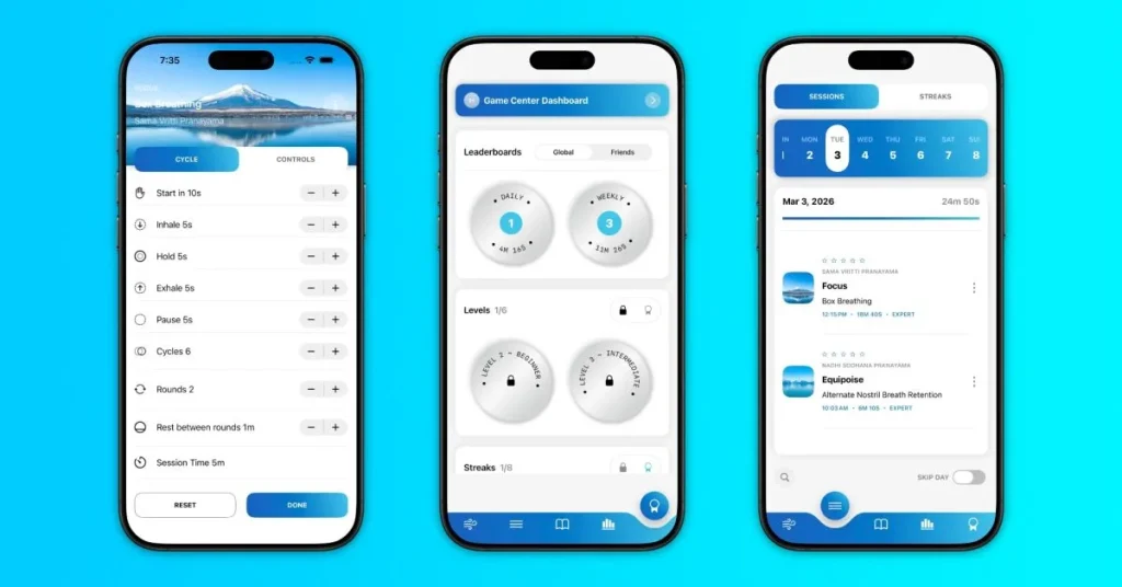 Yogi Breath: новейшее приложение для дыхательных практик