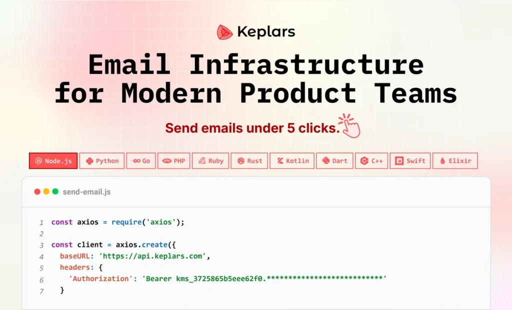 Keplars запустил платформу для email-сообщений
