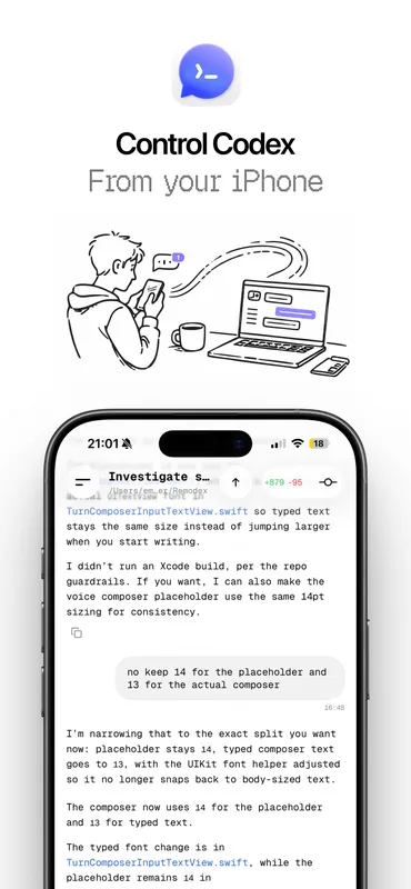 Remodex: управление Codex на Mac с iPhone