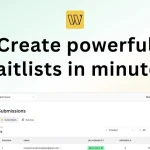 Waitlister: Быстрый запуск продуктов без кода