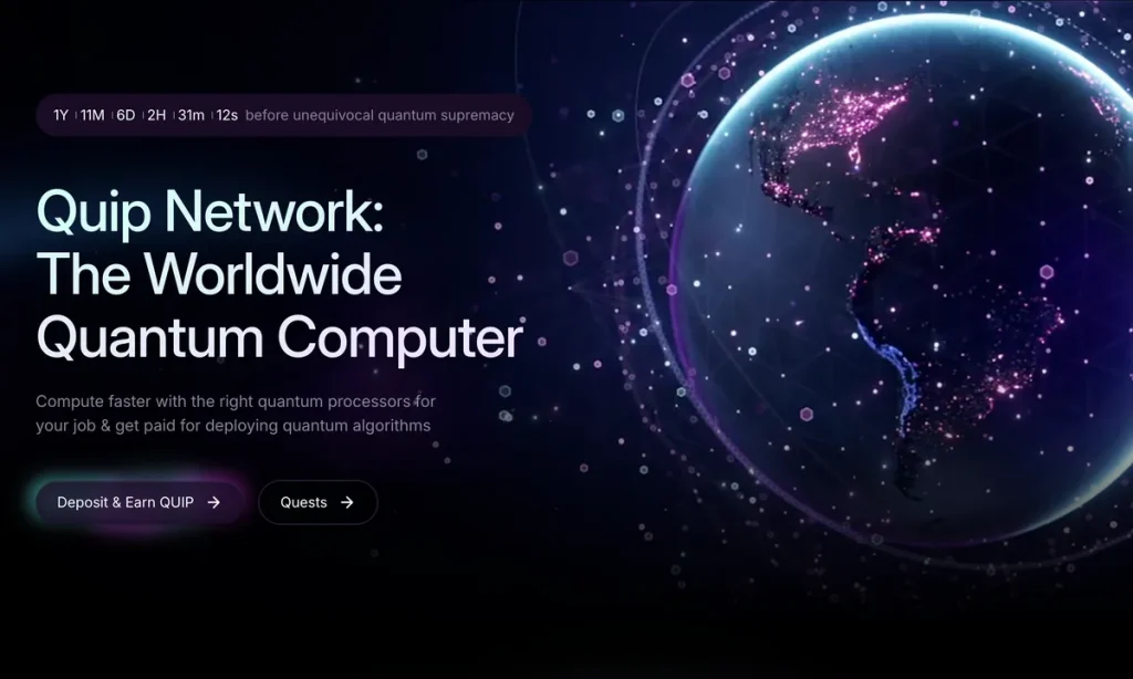 Quip Network: новый квантовый рынок решений