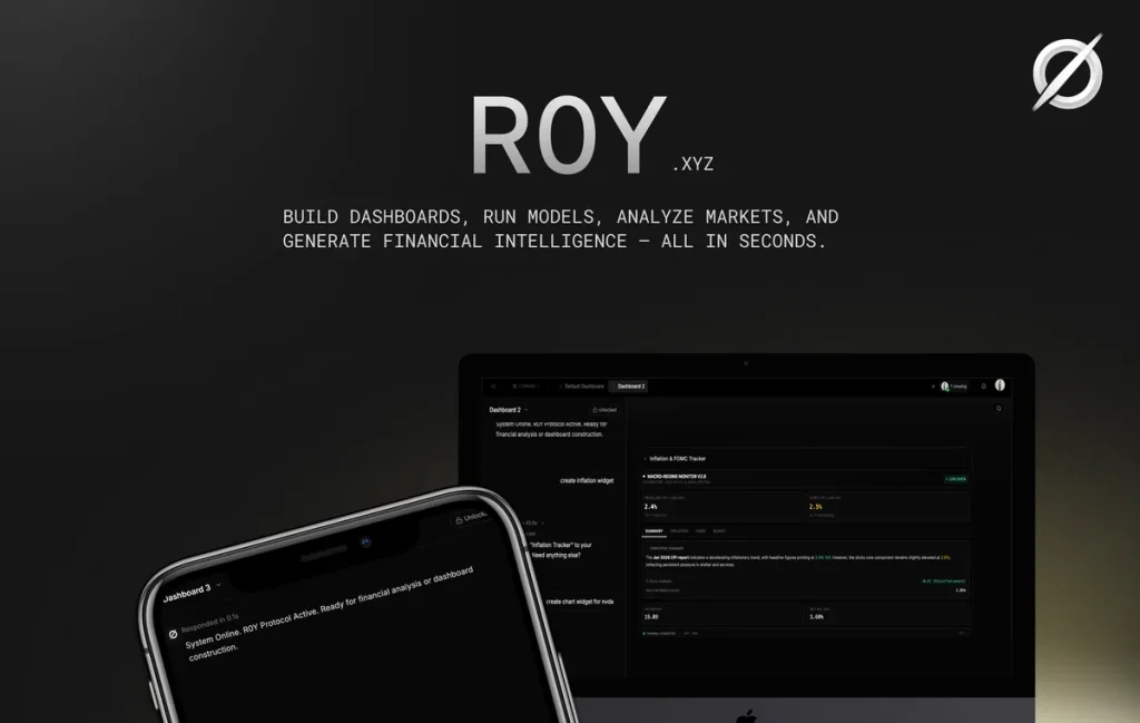 R0Y запустил AI-студию для финансовых технологий и инвестиций