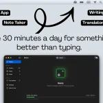 Новый диктатор Voicr для Mac — быстрое улучшение текста