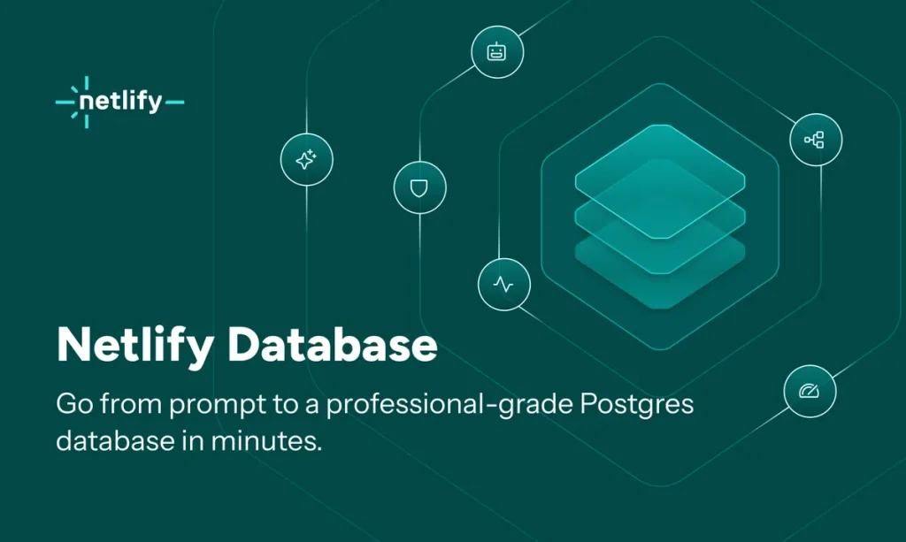 Netlify запустил управление PostgreSQL для веб-приложений