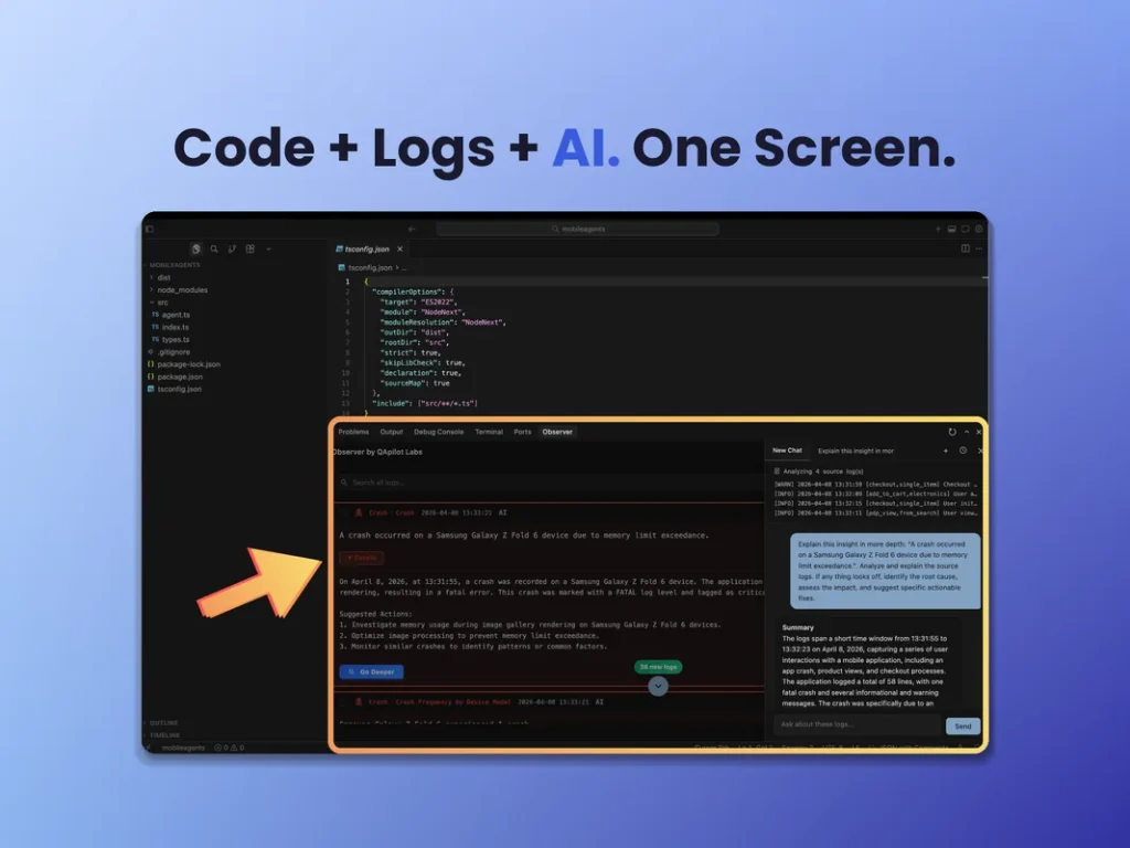 Qapilot представил Observer: логи в VS Code