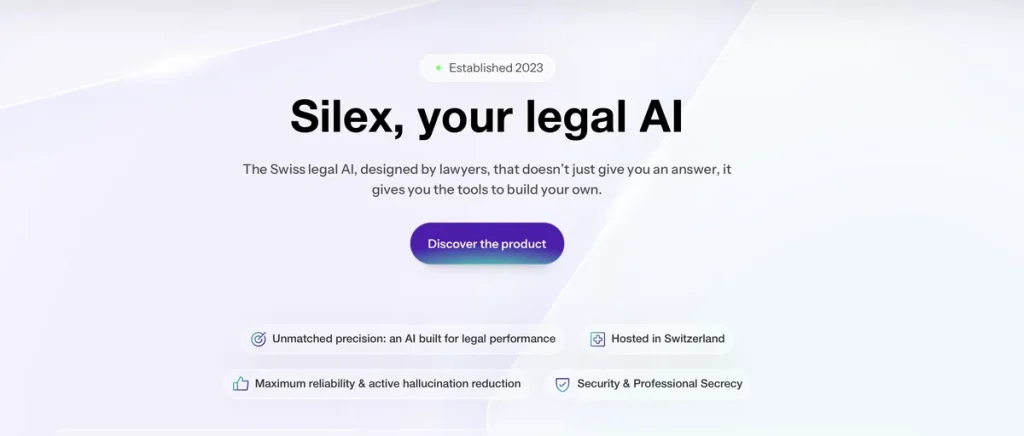 Silex запустил AI для юристов в Швейцарии