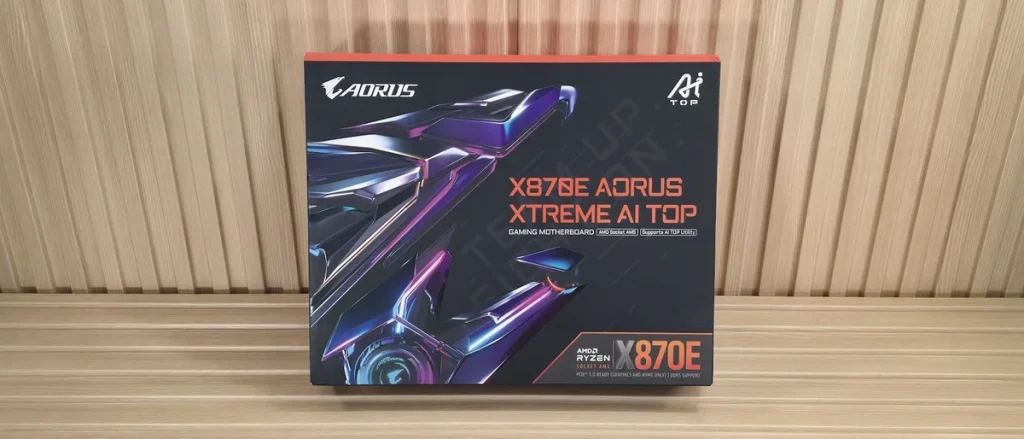 Игровая материнская плата Gigabyte X870E Aorus Xtreme AI Top