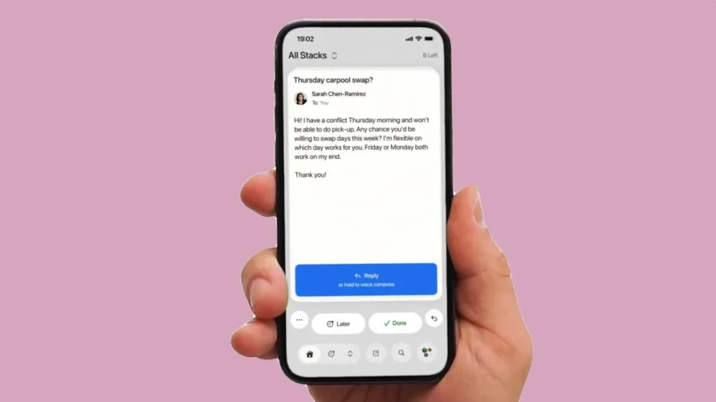 Avec: новый почтовый клиент с функцией свайпа на iOS