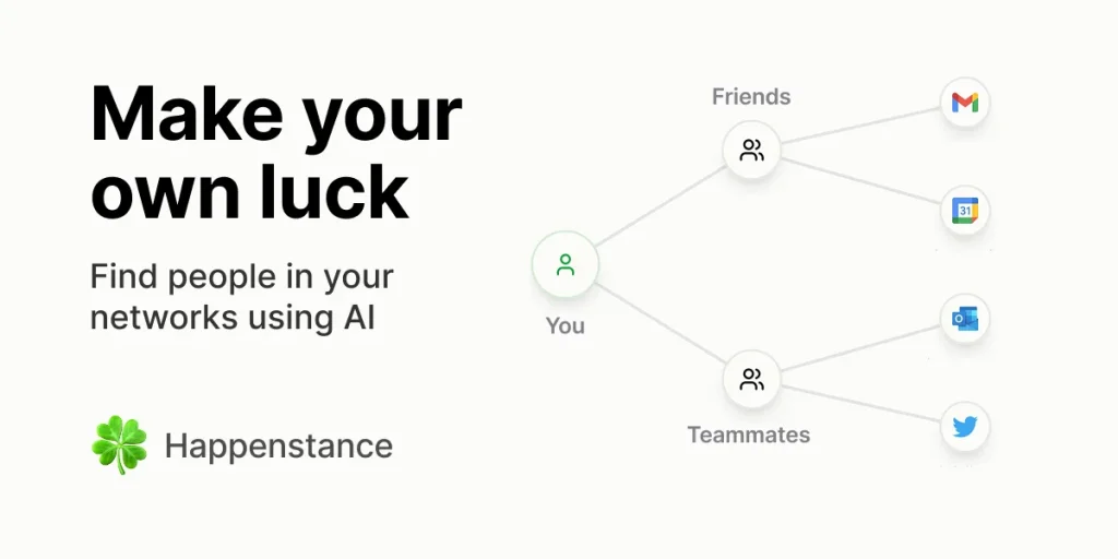 Happenstance: AI-поиск по сетям для рекрутеров и основателей