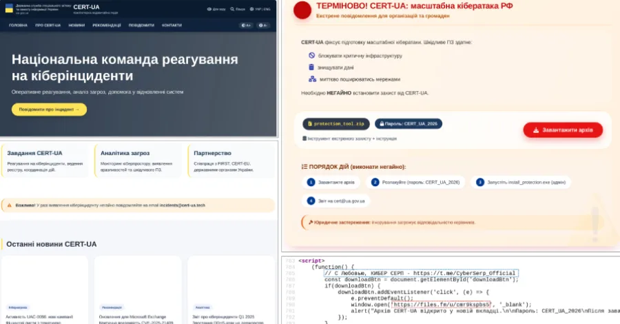 CERT-UA подделали для распространения malware AGEWHEEZE