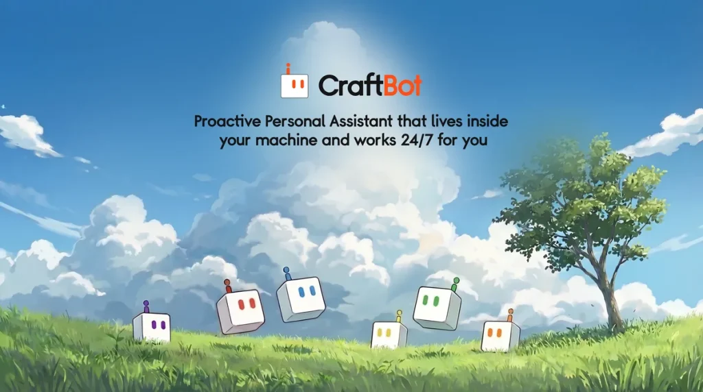 CraftBot запустил локального AI-ассистента для продуктивности