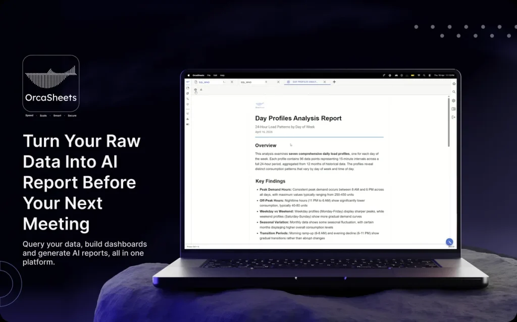 OrcaSheets AI Reports — автоматизация отчетности