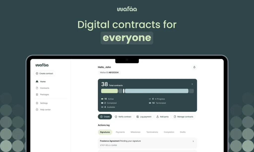 Wafaa.io: безопасные цифровые контракты за минуты