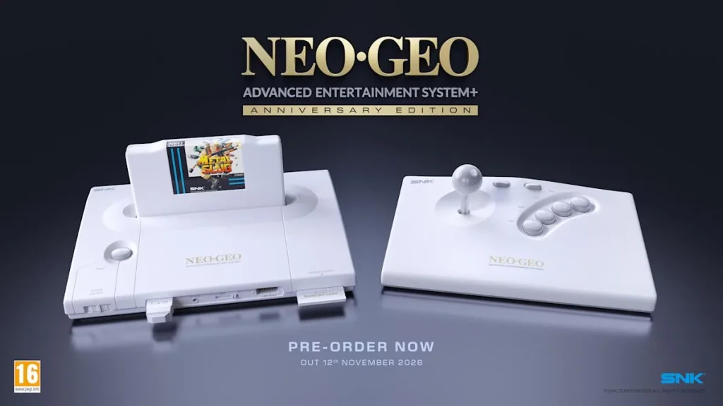 SNK ремейк Neo Geo с HDMI и оригинальными картриджами