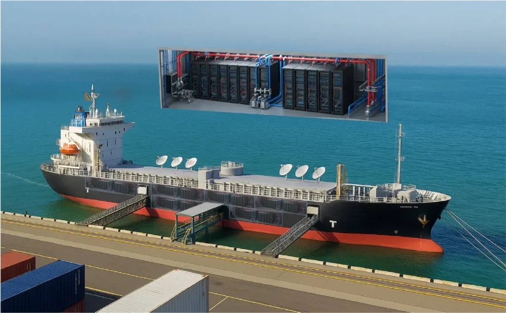 MOL и Hitachi: плавучий дата-центр к 2027 году