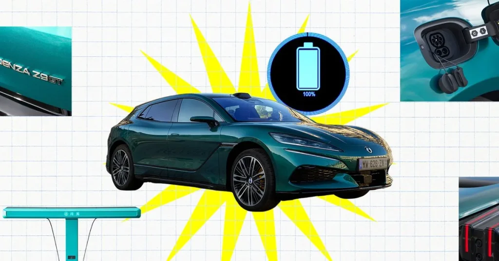 Denza Z9 GT от BYD: быстрая зарядка за 9 минут