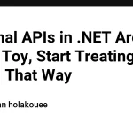 Новая жизнь Minimal APIs в .NET 6 для разработчиков