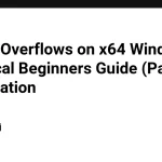 Как управлять RIP и использовать уязвимость Windows x64