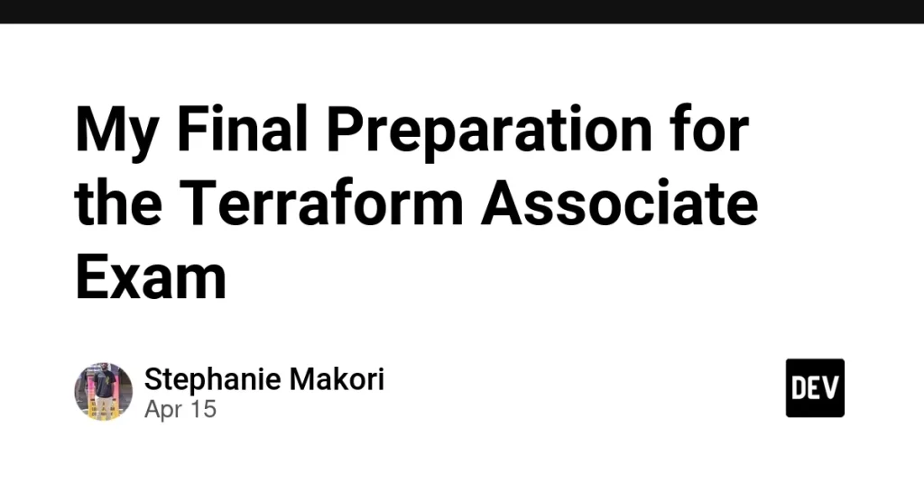 Экзамен по Terraform: подготовка и результаты