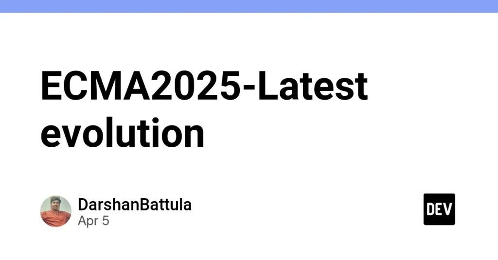 ECMAScript 2025: новые функции в JavaScript