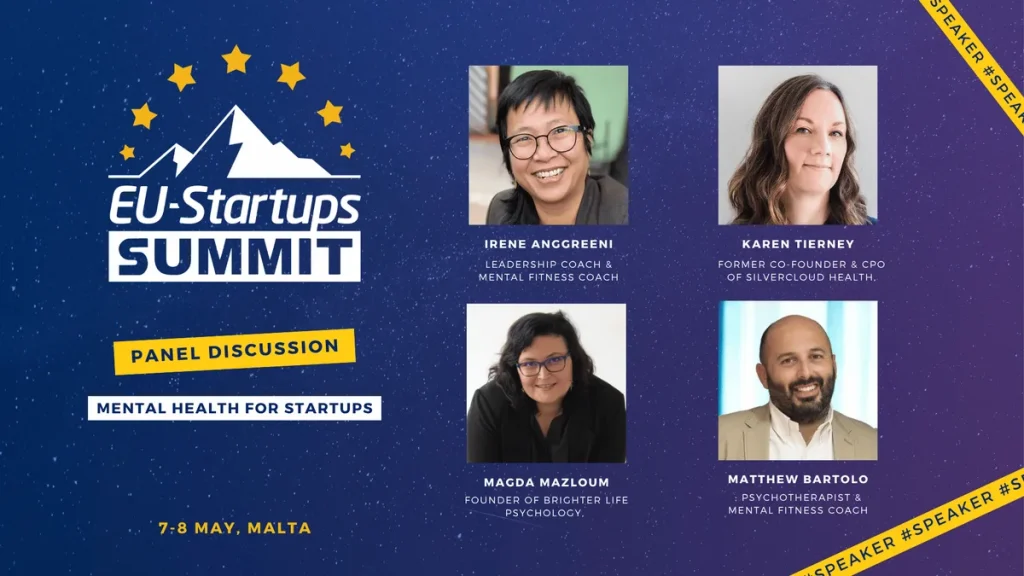 EU-Startups 2026: панель о психическом здоровье стартаперов