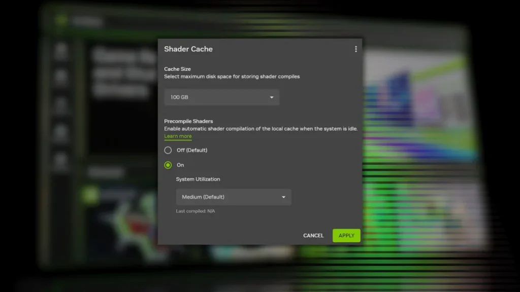 Nvidia: авто-компиляция шейдеров для быстрого запуска игр