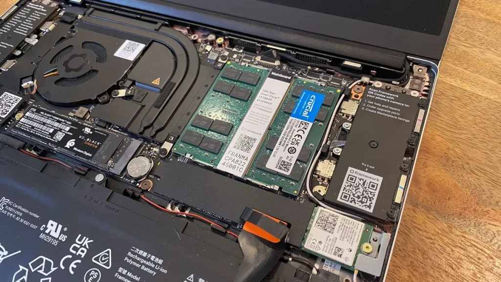 Framework ожидает роста цен на RAM и SSD до 2026 года