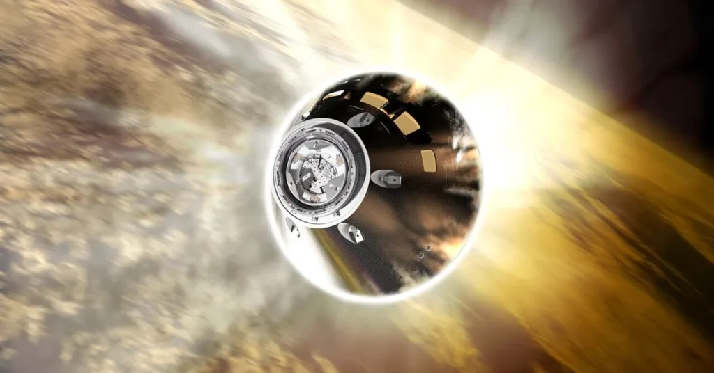 NASA тестирует капсулу Orion при температуре 2700°C
