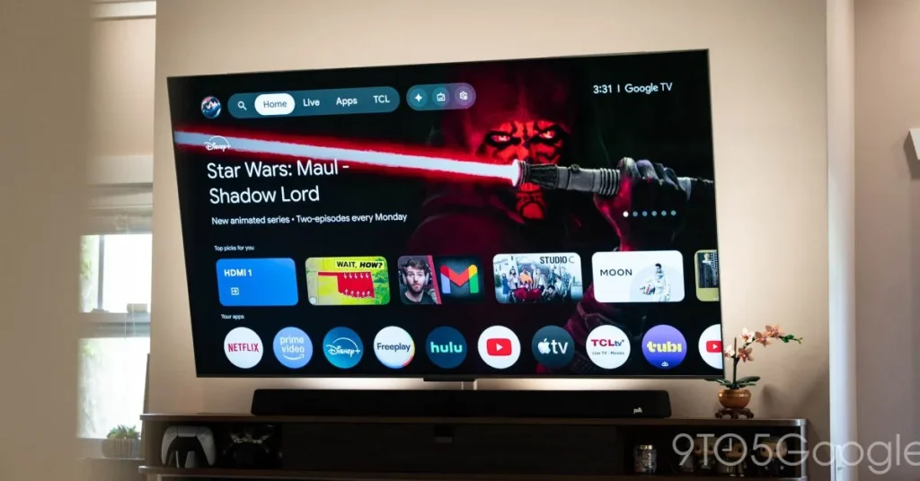 TCL QM9K: телевизор с уникальным сенсором присутствия
