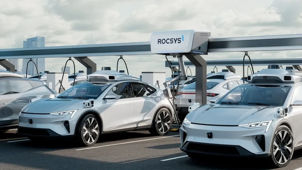 Rocsys привлек €11,1 млн и представил зарядку для роботакси