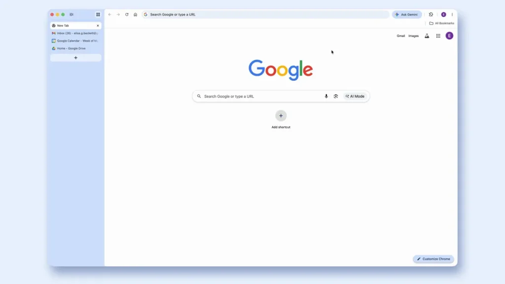 Google представил вертикальные вкладки в Chrome для удобства пользователей