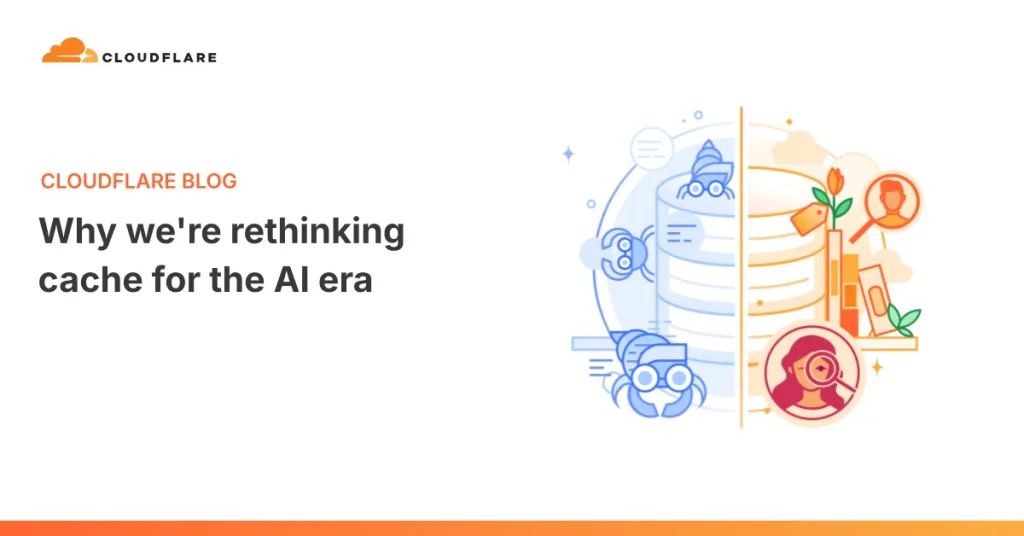 Cloudflare адаптирует кэш для AI-трафика — 32% запросов от ботов