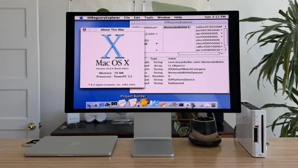 Mac OS X на Nintendo Wii — разработчик достиг невозможного
