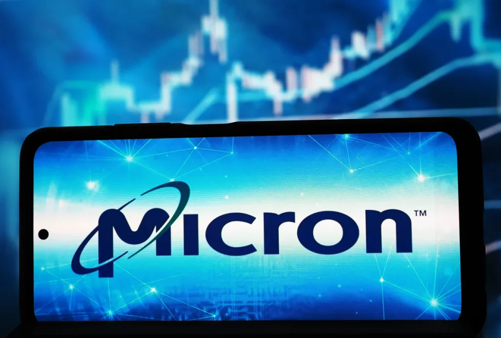Micron демонстрирует рост акций на 9% amid shortages